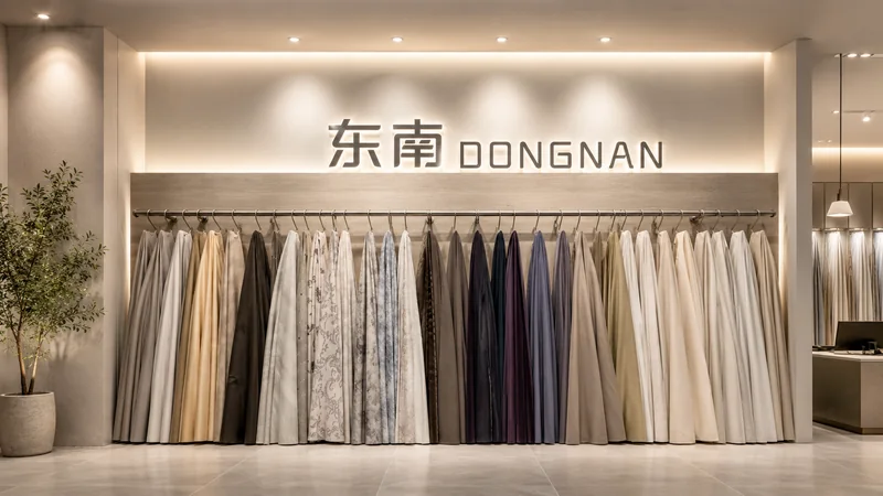 Dongnan Textile fabric showroom